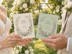 Wildflower Wedding Vow Books Set of 2