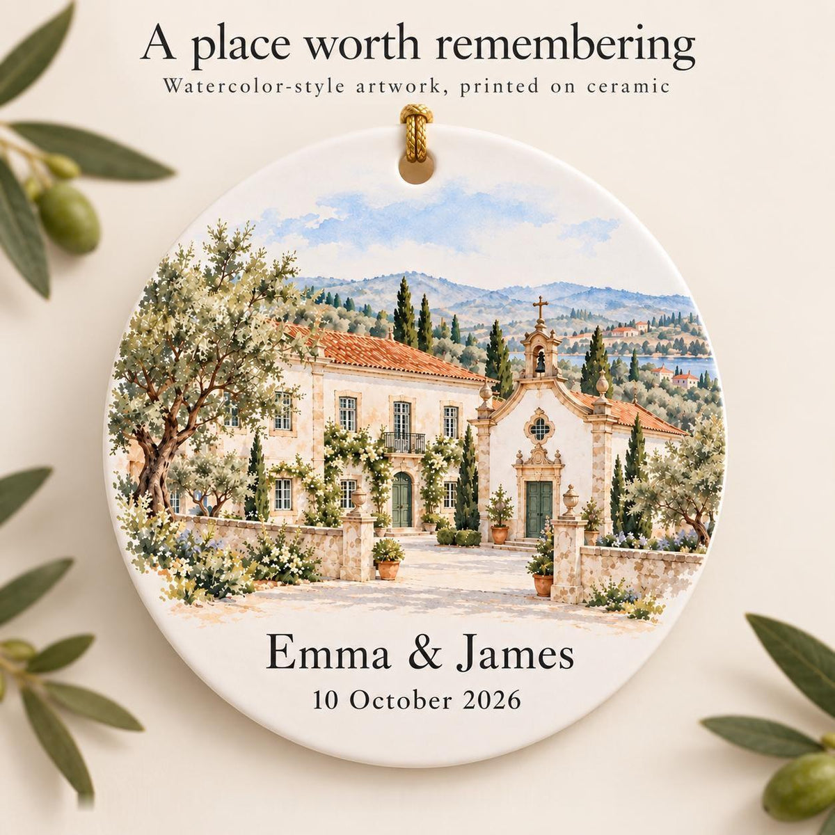 Our First Christmas Married Ornament