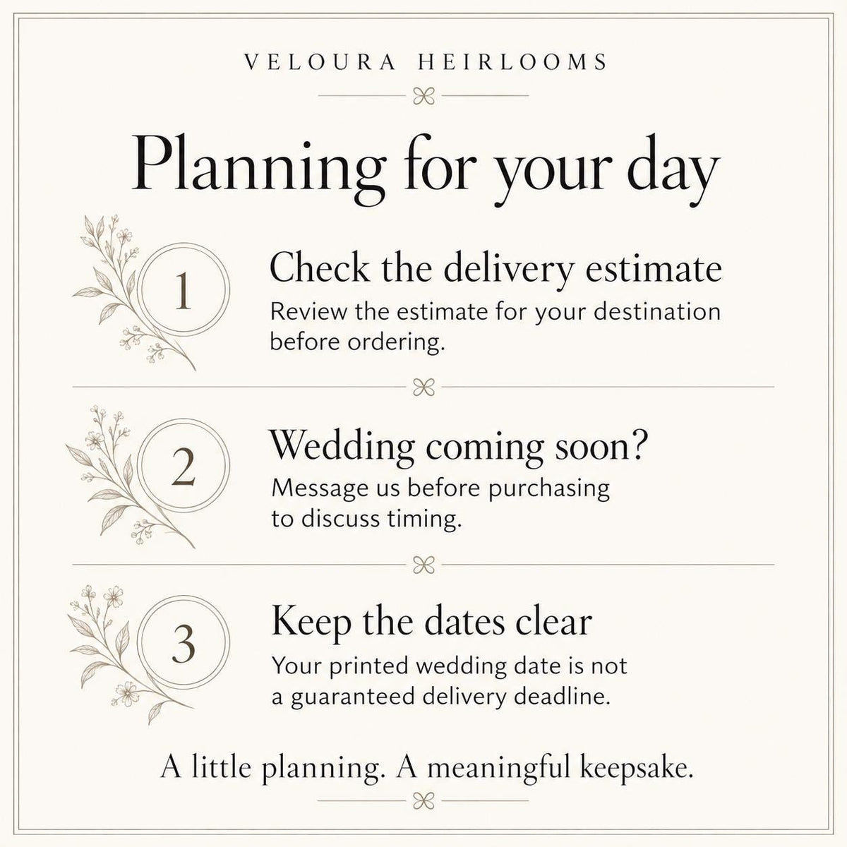 Personalized Wedding Guest Book with Names & Date