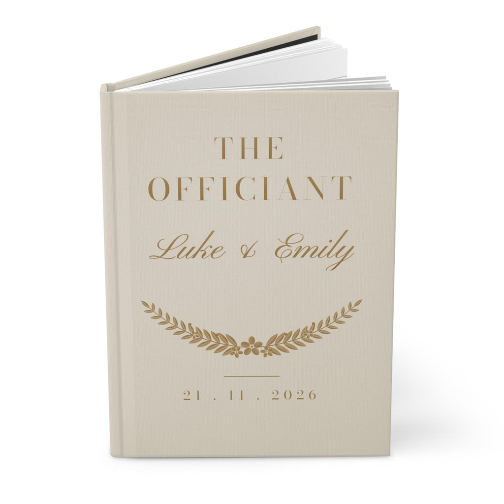 Personalized Officiant Book