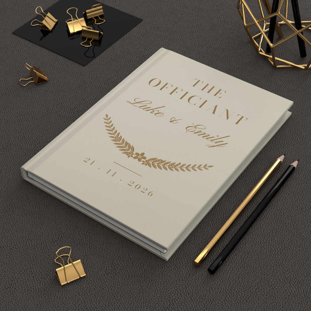 Personalized Officiant Book