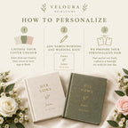His and Hers Vow Books Set of 2