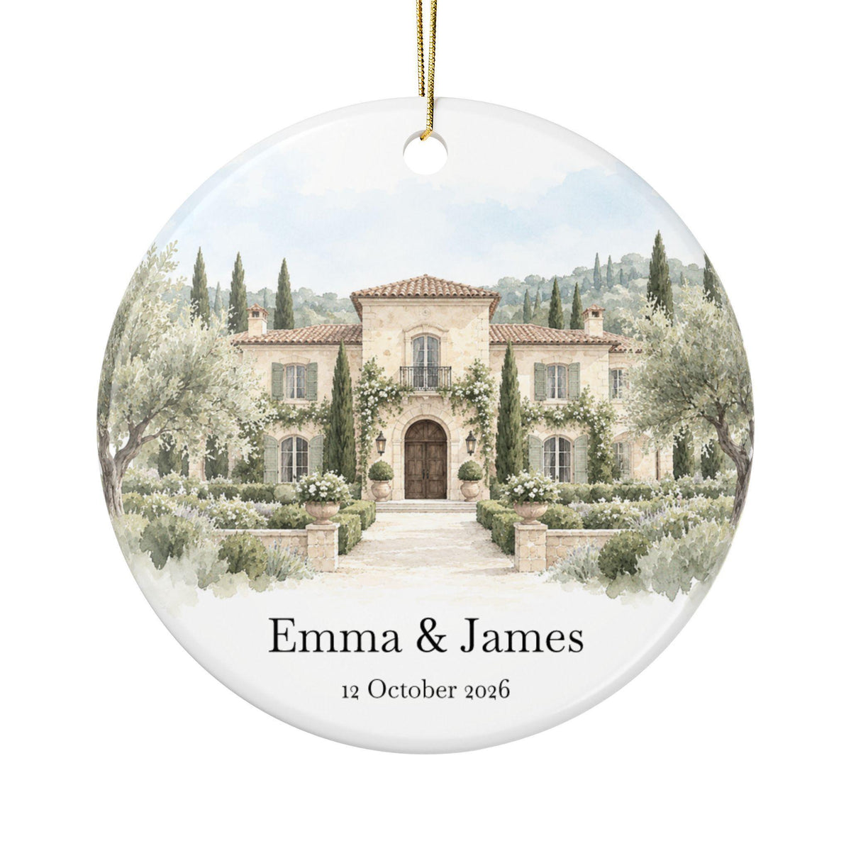 Our First Christmas Married Ornament