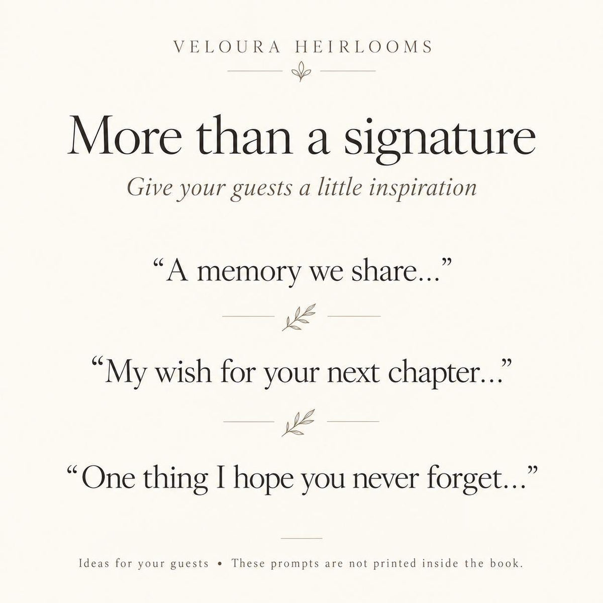 Personalized Wedding Guest Book with Names & Date