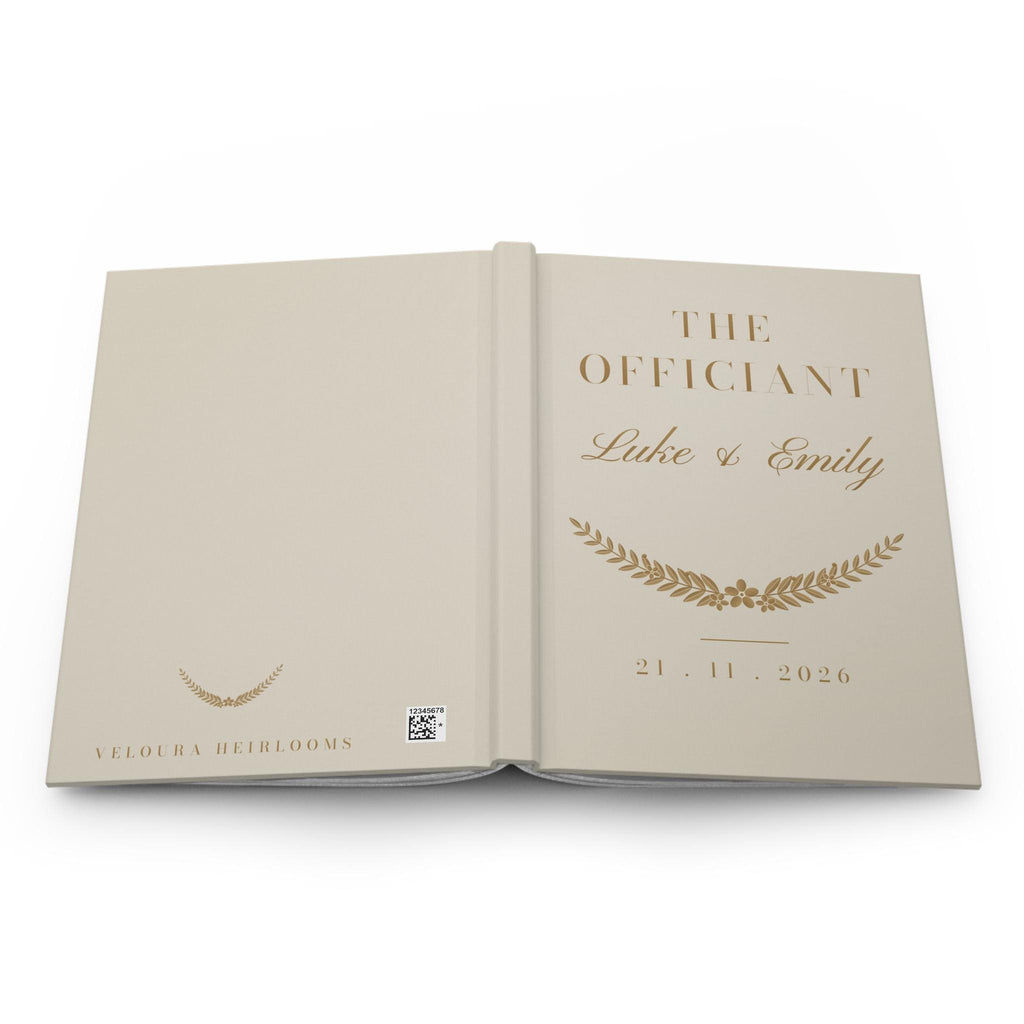 Personalized Officiant Book
