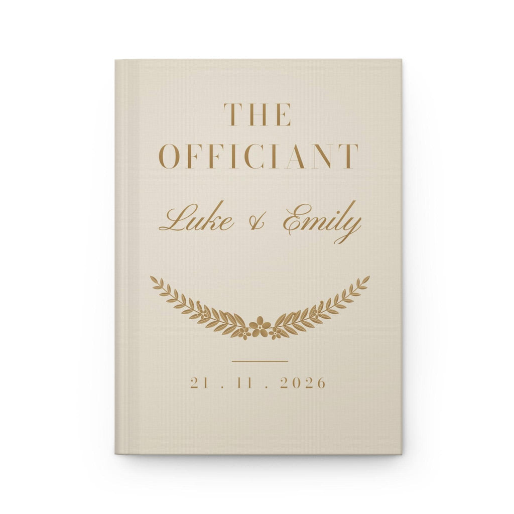 Personalized Officiant Book