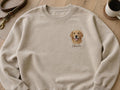 Custom Embroidered Pet Portrait Sweatshirt